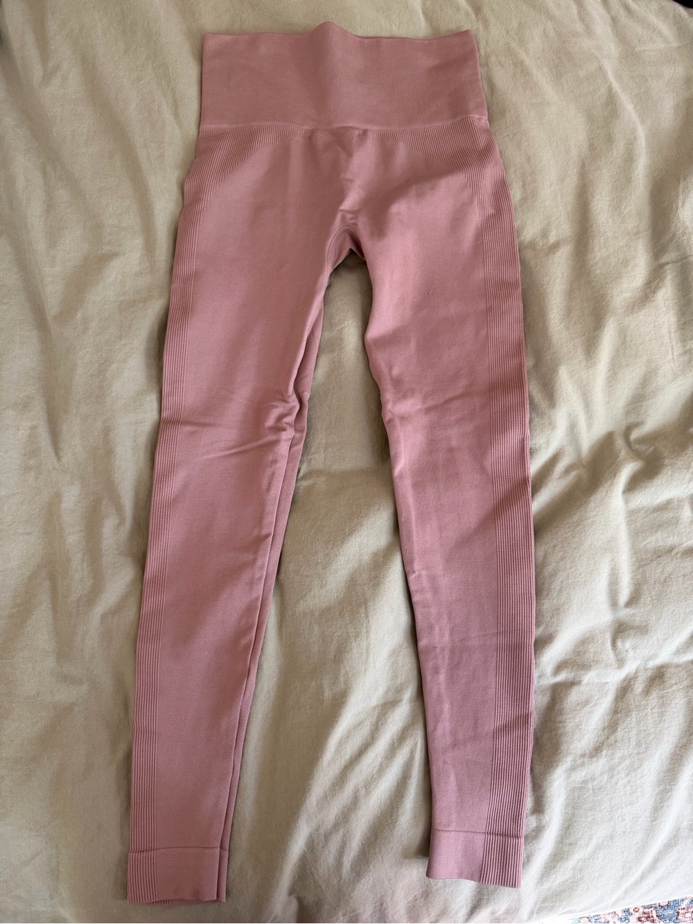 SET Active Ribbed Matching Set — Pink - Picture 4 of 4